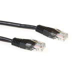 Advanced cable technology CAT6 UTP LSZH patchcable blackCAT6 UTP LSZH patchcable black (IB9905)